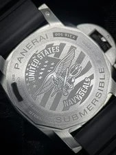 Panerai Submersible 300m Navy SEALs 44mm Grey Dial PAM1323 Box/Papers (1 of 500) 3
