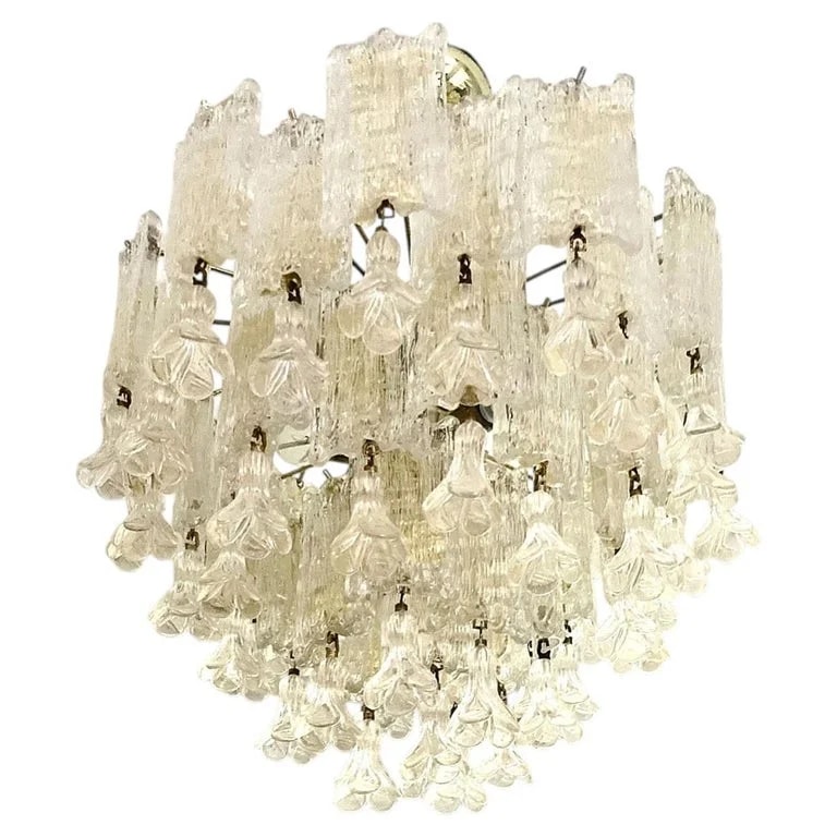 Toni Zuccheri — Three-Tier Murano By Toni Zuccheri for Venini, Italy, Ca. 1970 — lighting — resale