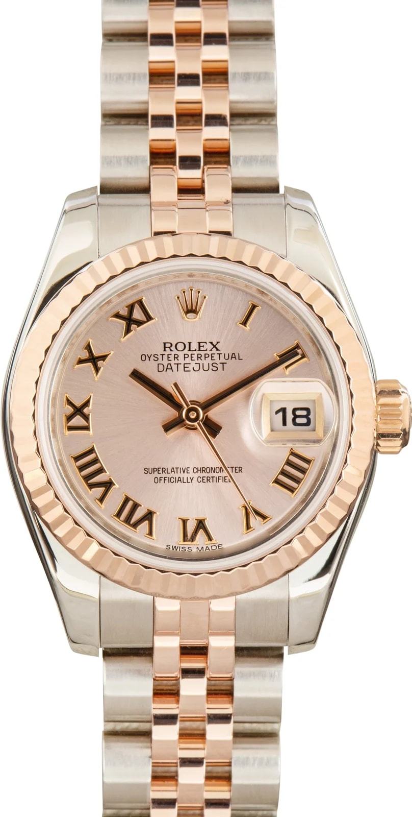 Rolex Datejust Ref 179171 Steel & 18k Everose Gold 2