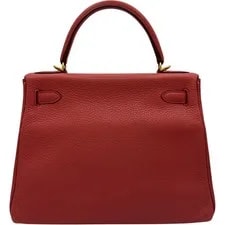 Hermes Kelly 28 Bougainvillea Hardware Dust #OK348 3