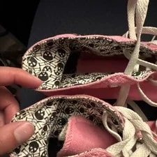 Limited Edition Jackass High-Top Converse With Skull Interior 2