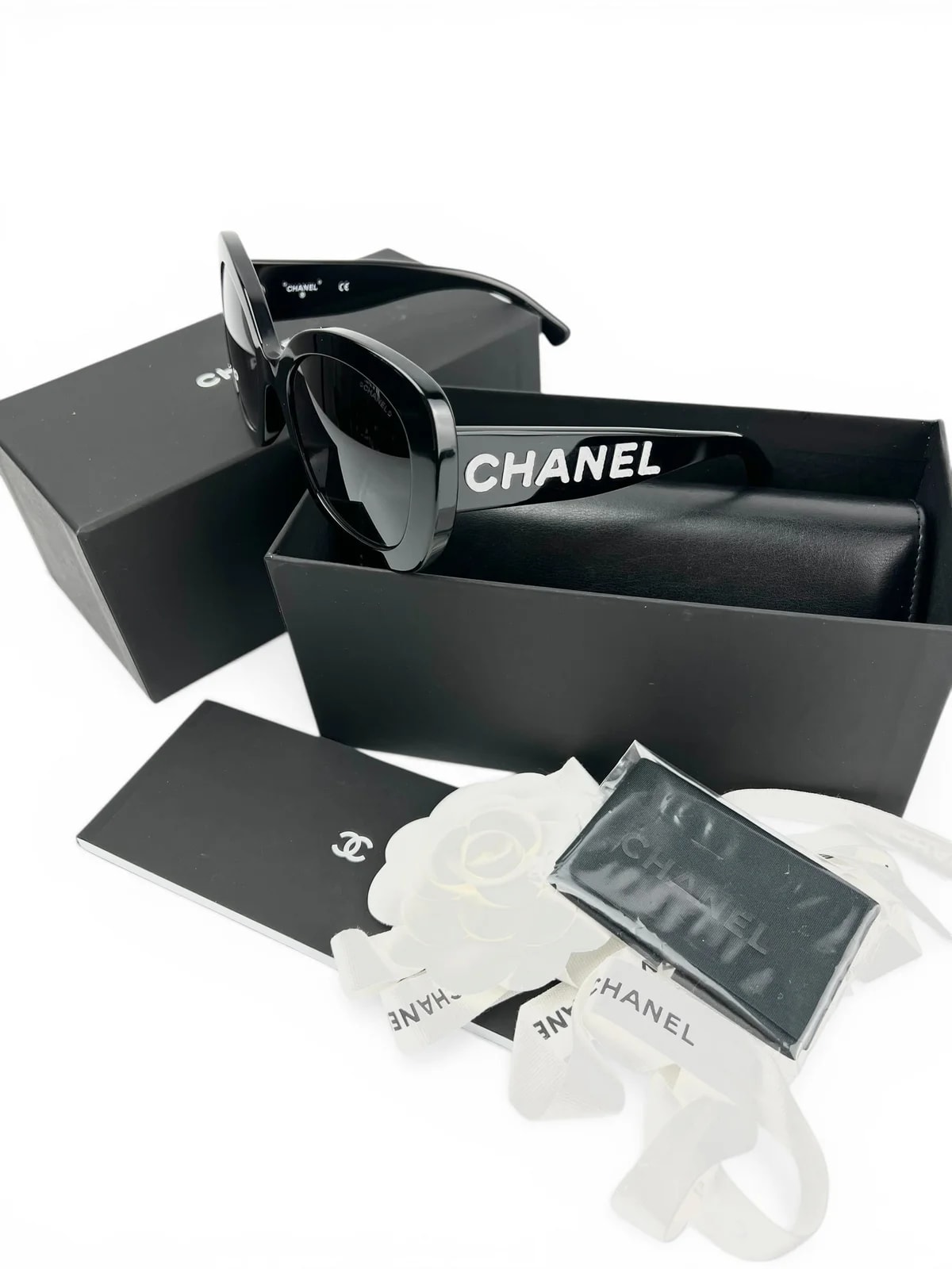 Chanel Oversized Sunglasses Crystals 2