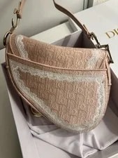 Dior Mini Saddle With Strap Crossbody and 2