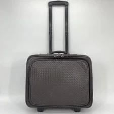 Bottega Veneta — Bottega Veneta Woven Carry Case Trolley Travel Ba — Handbag — resale