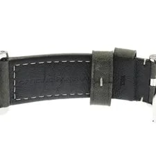 Panerai Luminor Acciaio PAM01090 44mm SS Black Dial Leather Automatic Date #C183 4