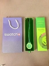 Audemars Piguet X Swatch Royal Pop Green Eight Necklace NEW 3