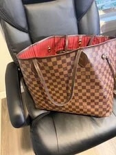 Louis Vuitton — Louis Vuitton Neverfull Damien Interior Authentic Pre-Owne — Handbag — resale