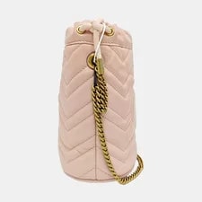 Gucci Authentic GG Marmont 19*17*10cm Cowhide 3