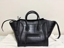 Celine — Celine Luggage Phantom Embossed Hardware — Handbag — resale
