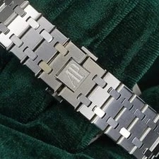 Audemars Piguet Royal Oak Selfwinding Black Dial Steel Complete SET 15500ST 3