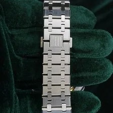 Audemars Piguet Royal Oak Selfwinding Black Dial Steel Complete SET 15500ST 4