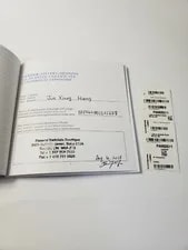 Panerai Certificati/certificates Manual FOR Luminor Marina 8 Days 2
