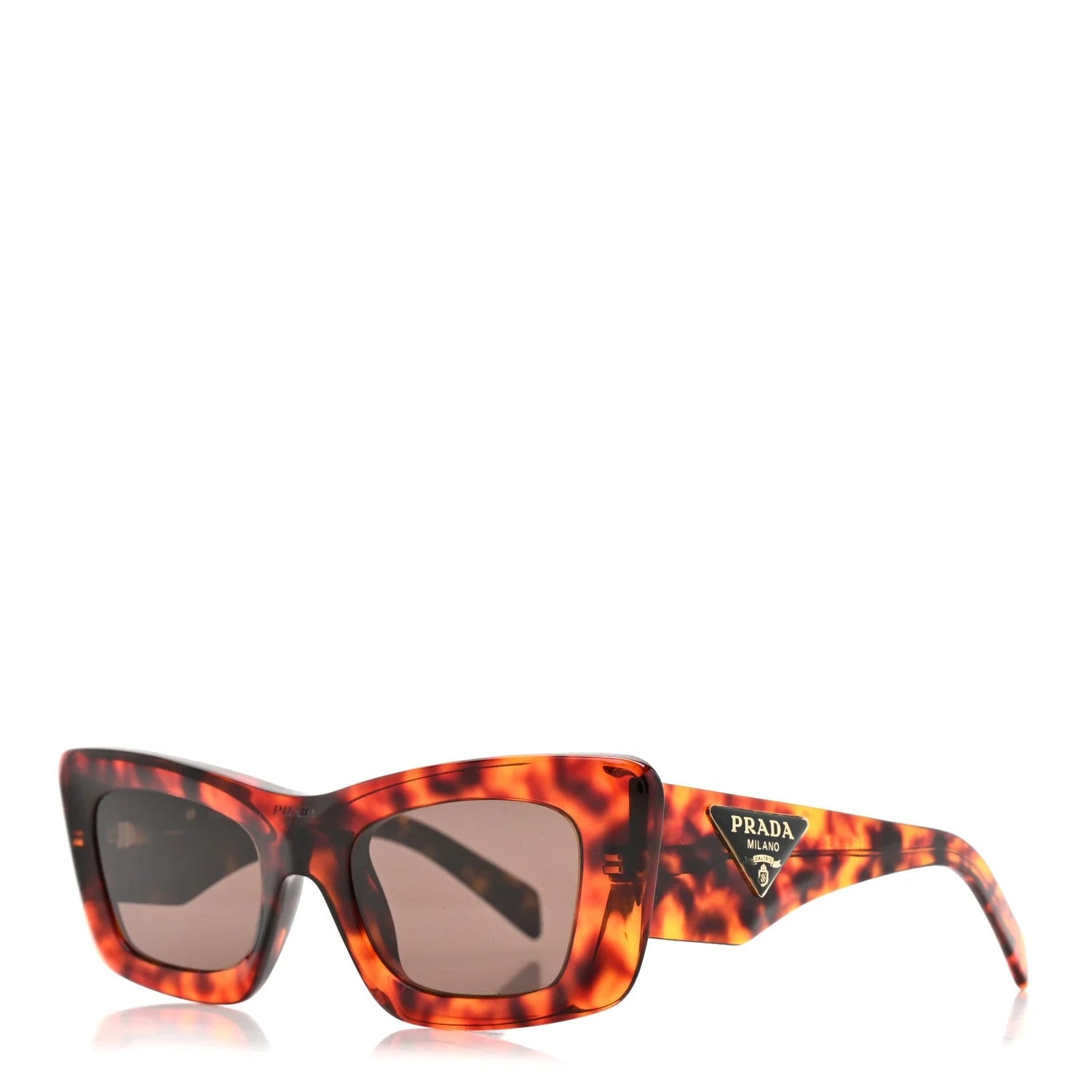 Prada — Acetate Symbole Sunglasses SPR 13Z Havana — Accessory — resale