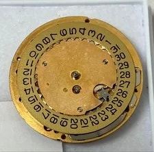 Omega Automatic Movement, Working, Crown Detached. 2