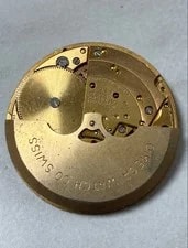 Omega Automatic Movement, Working, Crown Detached. 3