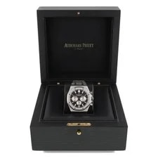 Audemars Piguet — Audemars Piguet Royal Oak Chronograph 41 Mm Black Dial Stainless Steel Box 2017 — Watch — resale