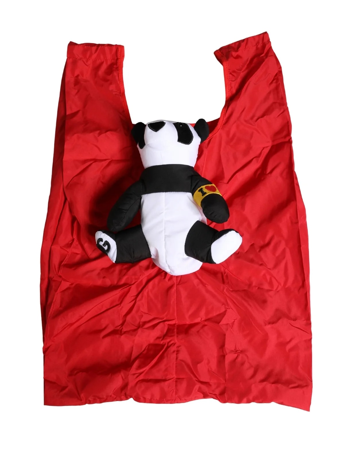 Dolce & Gabbana — Dolce & Gabbana Polyester Panda Stuffed EcoMen's Borse — Handbag — resale