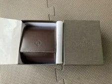 Patek Philippe — Authentic Patek Philippe Travel Case. Brown Leather W / BOX. — Watch — resale