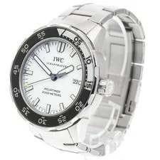 IWC Aquatimer IW356805 44mm SS White Dial Automatic Date #C4681 2