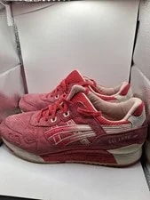 Asics Gel-Lyte III Strawberries & H64BK Size 11 2