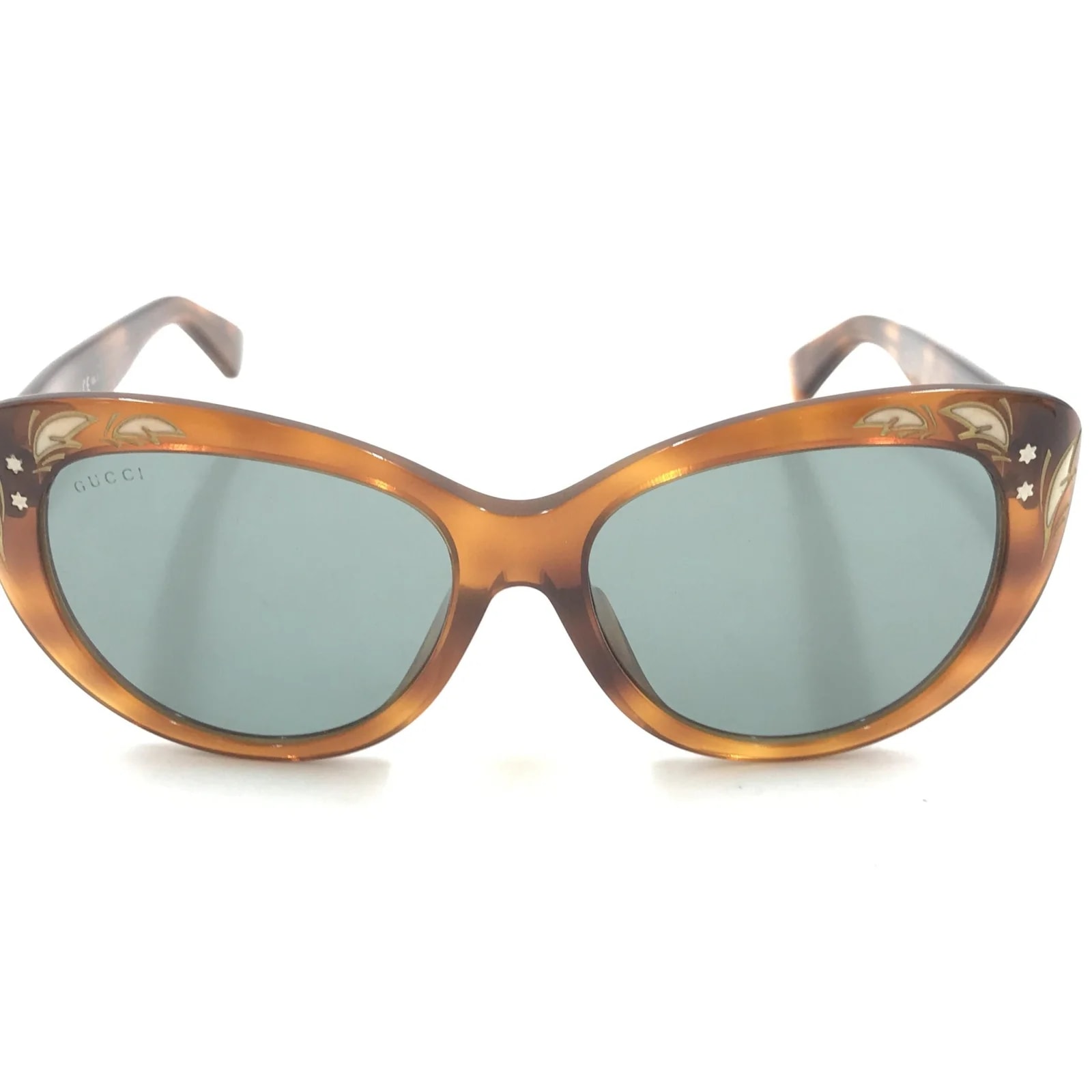Gucci Cat Eye Sunglasses With Tortoise Shell 2