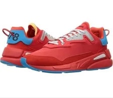 Diesel — Diesel Men 10.0US Red/Multicolor Sneakers Used Only Once Luxury Casual Stylish — Sneaker — resale