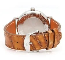 IWC Portofino IW458101 37mm SS Automatic Date Silver Dial 3