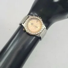 battTAG Heuer AIR Line GMT 895.413 ' Date Champagne Dial Combi 2