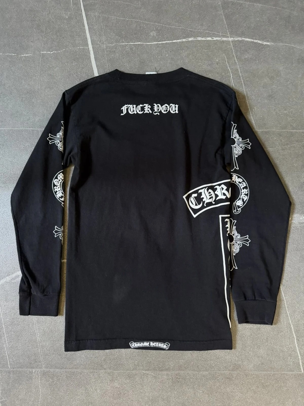 Chrome Hearts — Hearts OG Soap N Water 1990s Long Sleeve T-Shirt — streetwear — resale