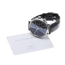 IWC — IWC Portofino IW391008 42mm SS Black #C18113 — Watch — resale