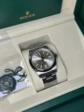 Rolex — Rolex 2026 Oyster Perpetual 41mm Silver Dial Steel With — Watch — resale