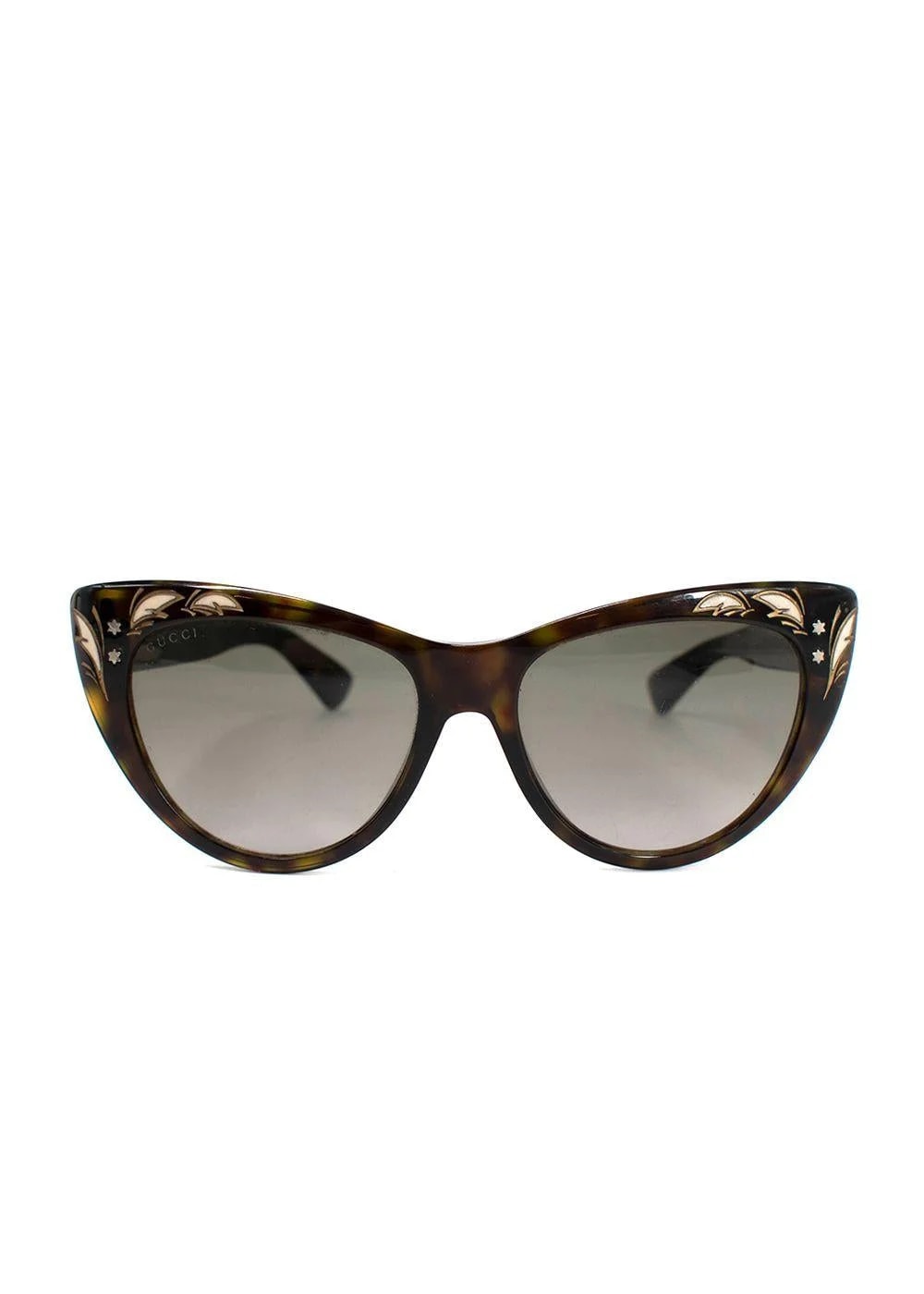 Gucci — Gucci Tortoiseshell Cat Eye Sunglasses — Accessory — resale