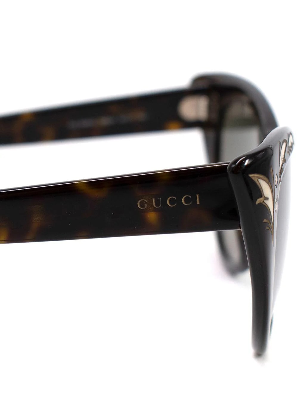 Gucci Tortoiseshell Cat Eye Sunglasses 3