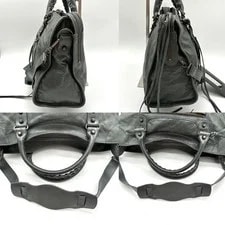 Balenciaga the City 2way Dark 4