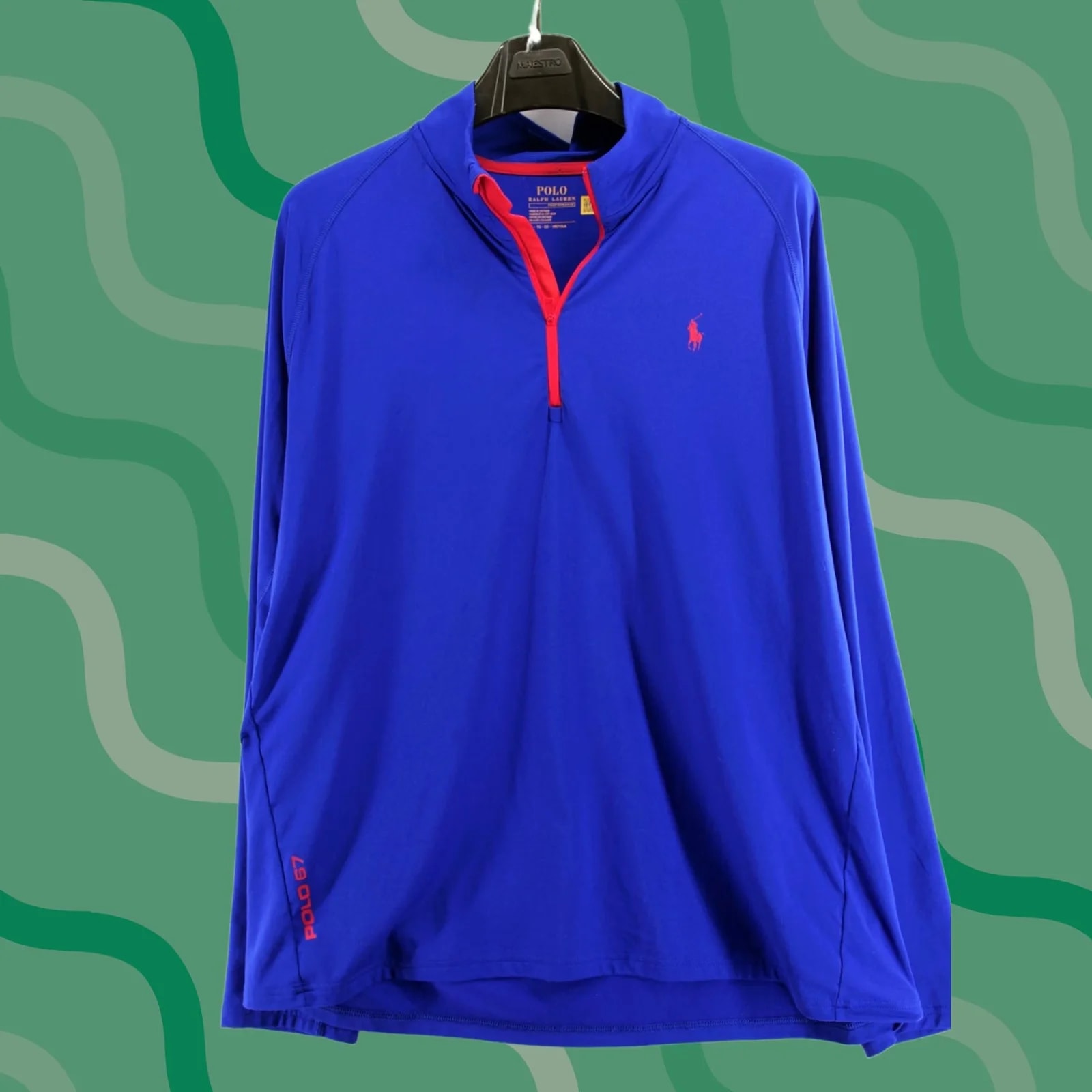 Polo Ralph Lauren — Polo Ralph Lauren XL Polo 67 Pullover Performance Jacket 1/4 Zip — streetwear — resale