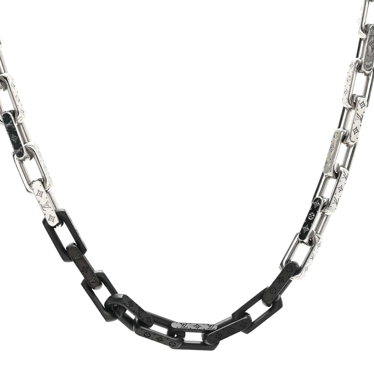 Louis Vuitton — Metal Engraved Chain — Jewelry — resale