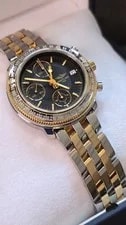 Breitling Astromat Longitude GMT 18k Gold Bezel & Pilot Bracelet - Serviced 3