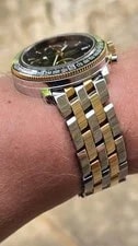 Breitling Astromat Longitude GMT 18k Gold Bezel & Pilot Bracelet - Serviced 4