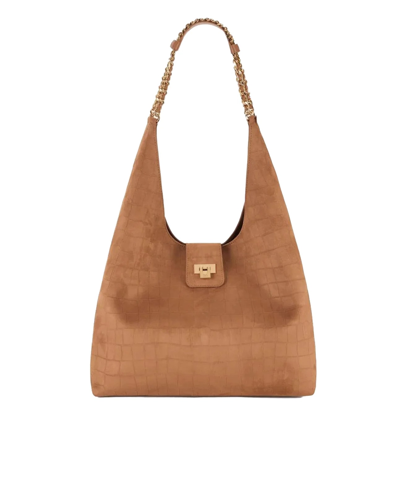 Elisabetta Franchi — Elisabetta Franchi -Embossed Hobo — — Handbag — resale
