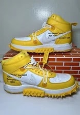 Nike — Nike Air Force 1 Mid SP DR0500-101 Size 11.5 /Varsity/Maize — Sneaker — resale