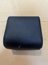 IWC Leather Storage Case Black Used With Wear 3