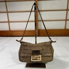 Fendi Mamma Baguette Glitter Auth 2
