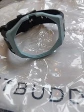 Audemars Piguet X Swatch Royal Pop AP Strap Wrist Buddy’s. Black/Tiffany Blue 2