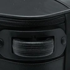 Prada Triangle Logo Plate Suitcase Business 4