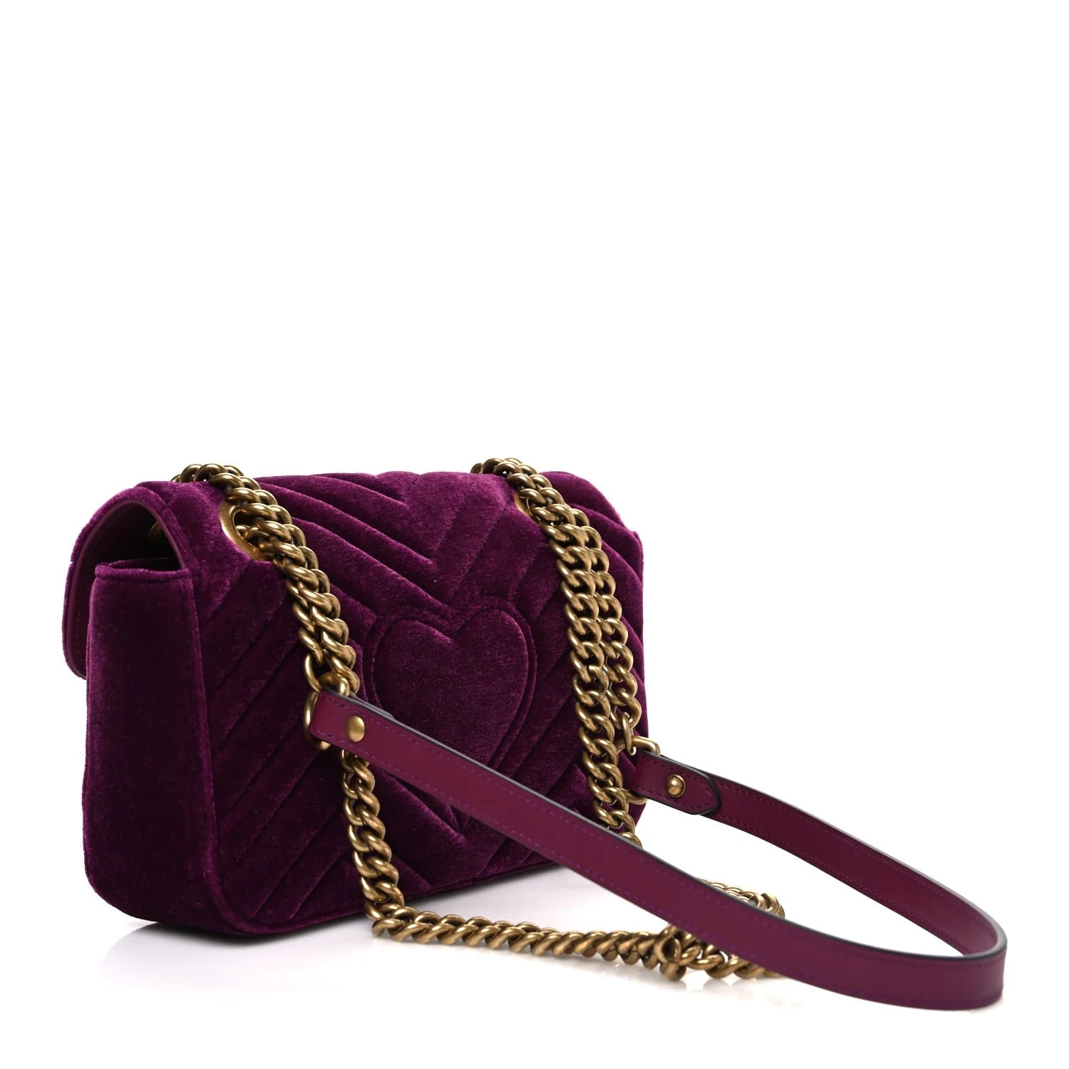 Matelasse Mini GG Marmont Cyclamen 3