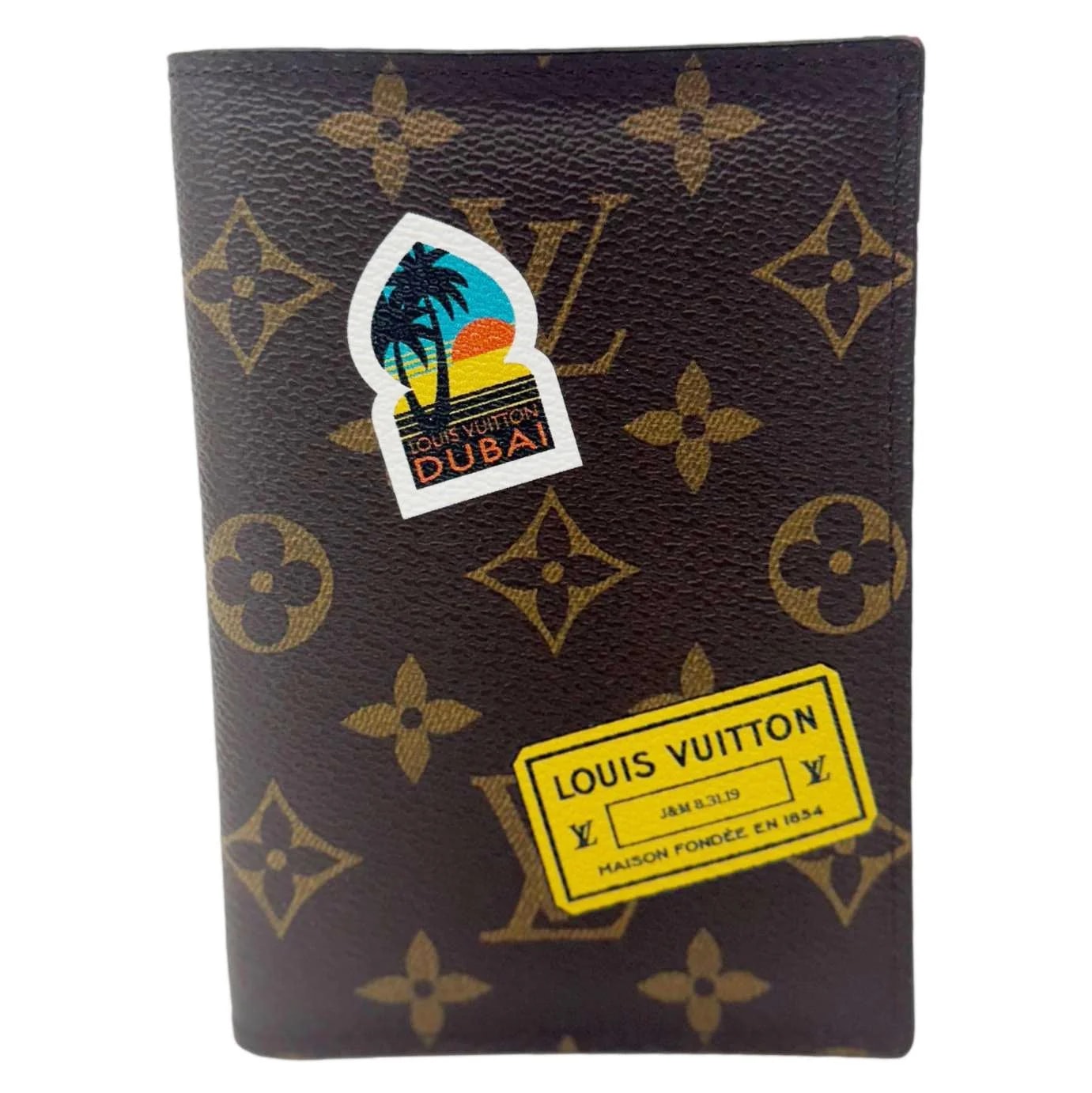 Louis Vuitton — Louis Vuitton Passport Cover World Tour Wallet — Accessory — resale