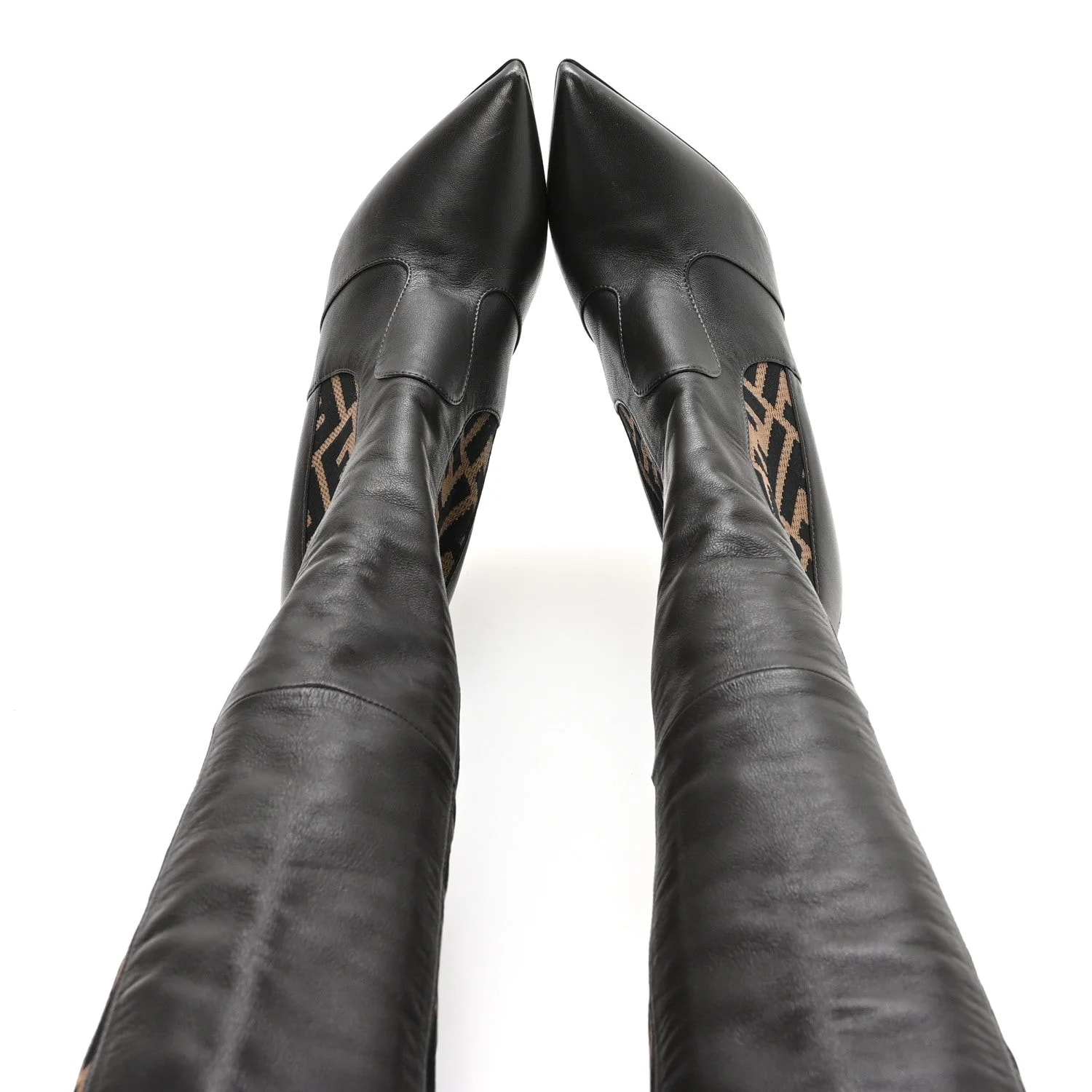 Fabric Rockoko Thigh High 38 Ebano 2