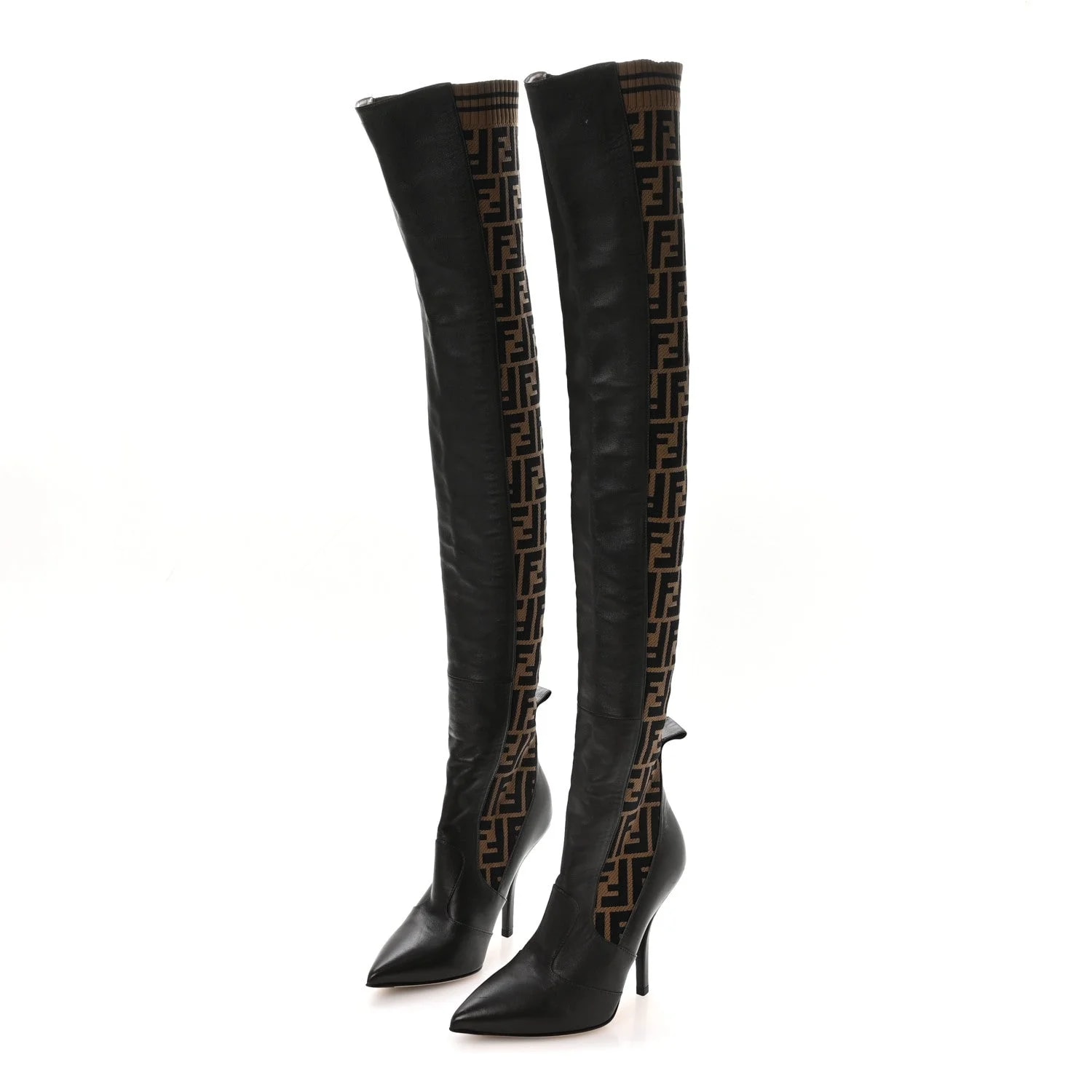 Fabric Rockoko Thigh High 38 Ebano 4