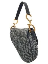 Christian Dior Trotter Pattern Saddle Semi- DustBag #T375 2
