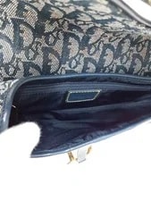 Christian Dior Trotter Pattern Saddle Semi- DustBag #T375 3